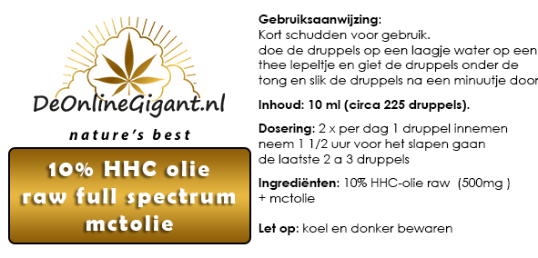 HHC-olie 10%