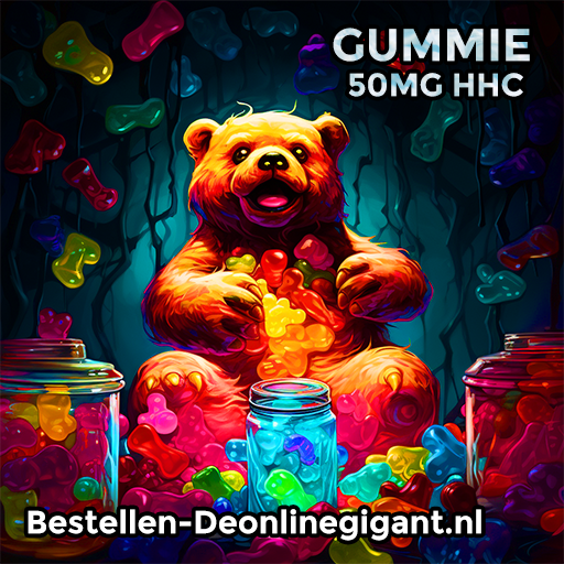 HHC 50mg 2 Gummies Portiepakket