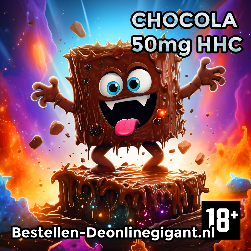 HHC 50mg 2 Chocoloco Portiepakket