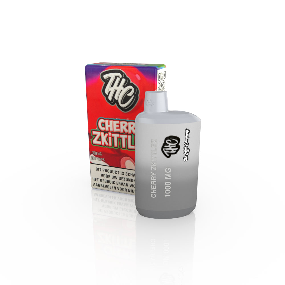 HHC Cherry Zkittlez wegwerp vape 1ml slechts 35 €