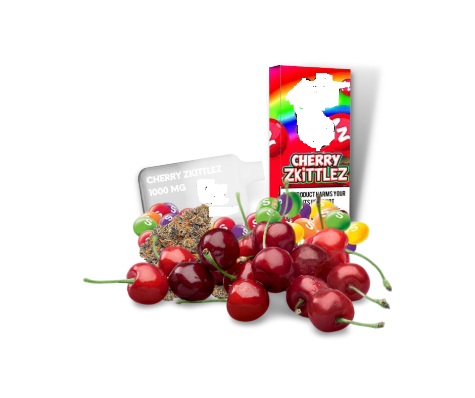 HHC Cherry Zkittlez wegwerp vape 1ml slechts 35 €