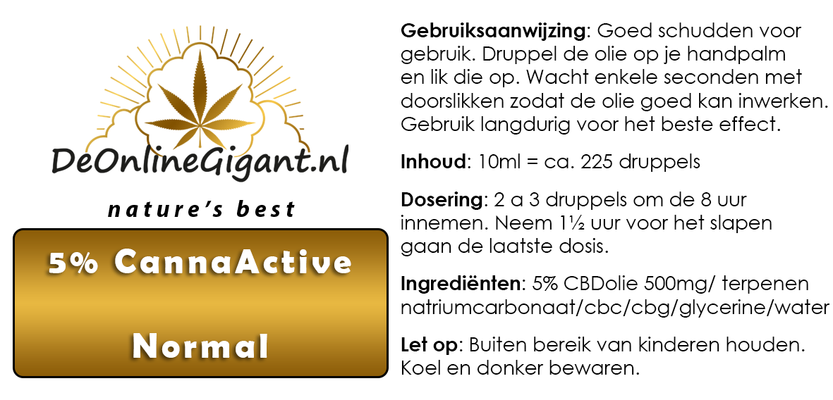 CBD-aqua 10% Strong 10ml (waterdragend)