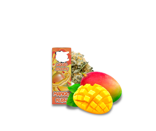 HHC vape vloeibare Mango Kush