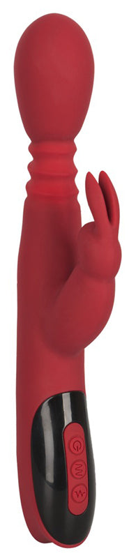 Stotende, Roterende & Verwarmende Rabbit Vibrator