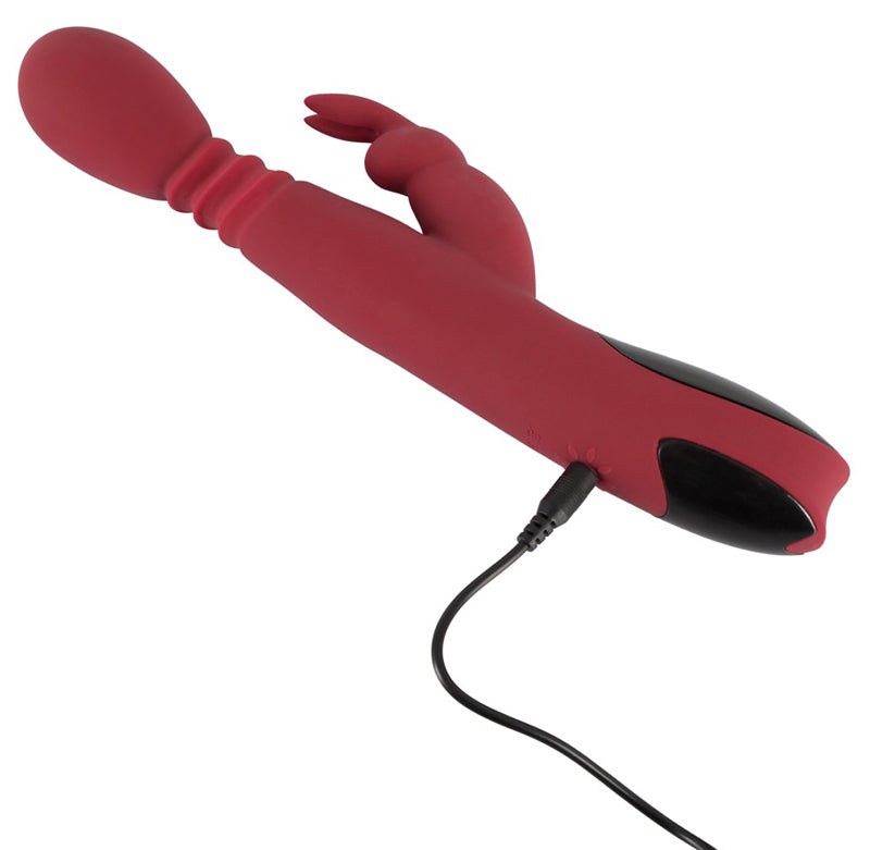 Stotende, Roterende & Verwarmende Rabbit Vibrator