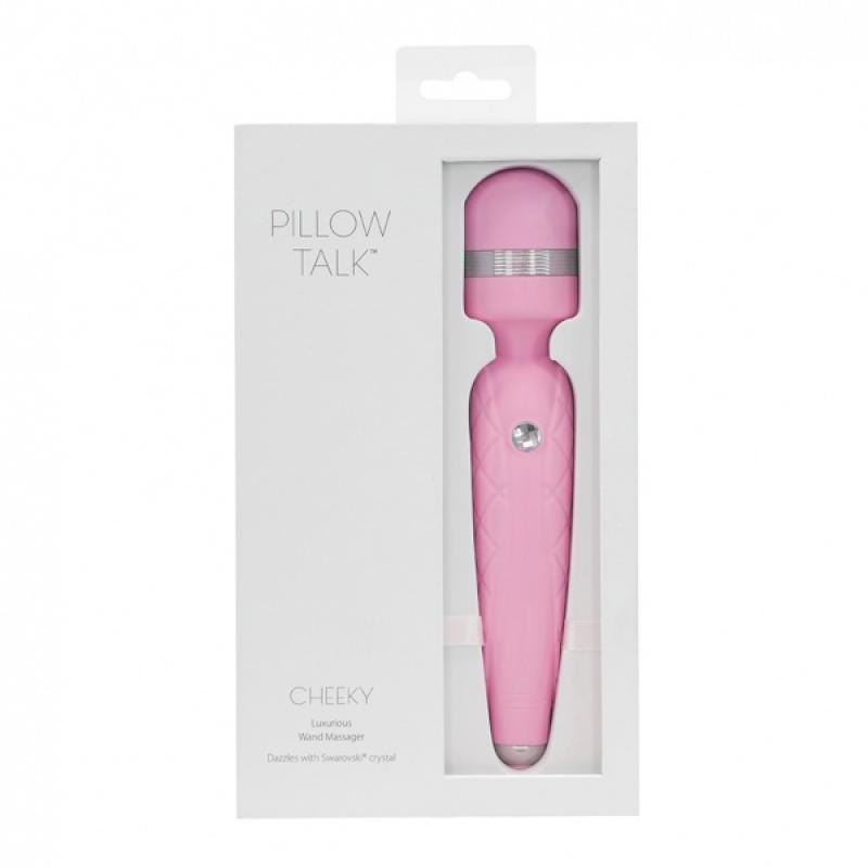 Pillow Talk - Cheeky Wand Vibrator - Roze