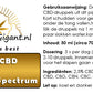 2,5 % CBD-olie (raw)  – 250 mg CBD 10ml & 30ml