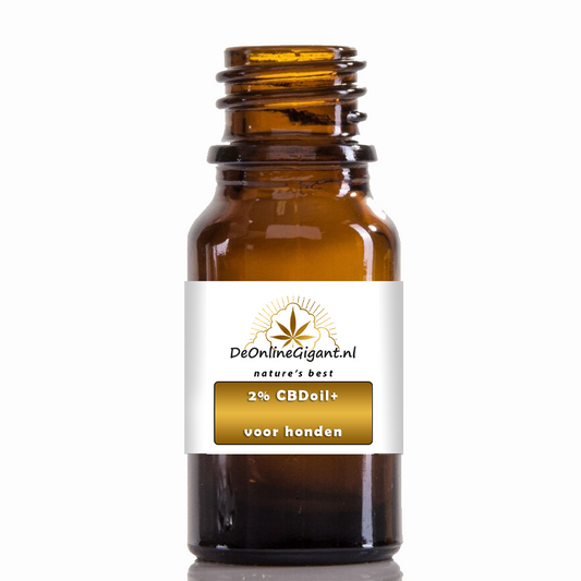 CBD 2% VOOR HONDEN  10 ml & 20 ml