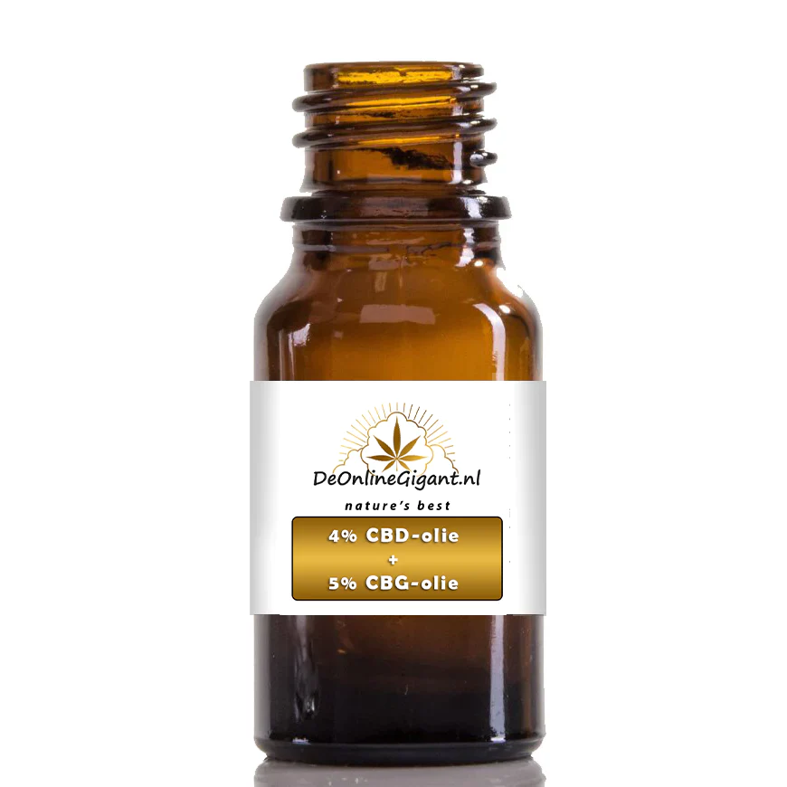 CBD olie Platinum (2in1) 4% CBD - Olie / 5% CBG - Olie