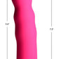 Squeeze-It Wavy Dildo - Roze