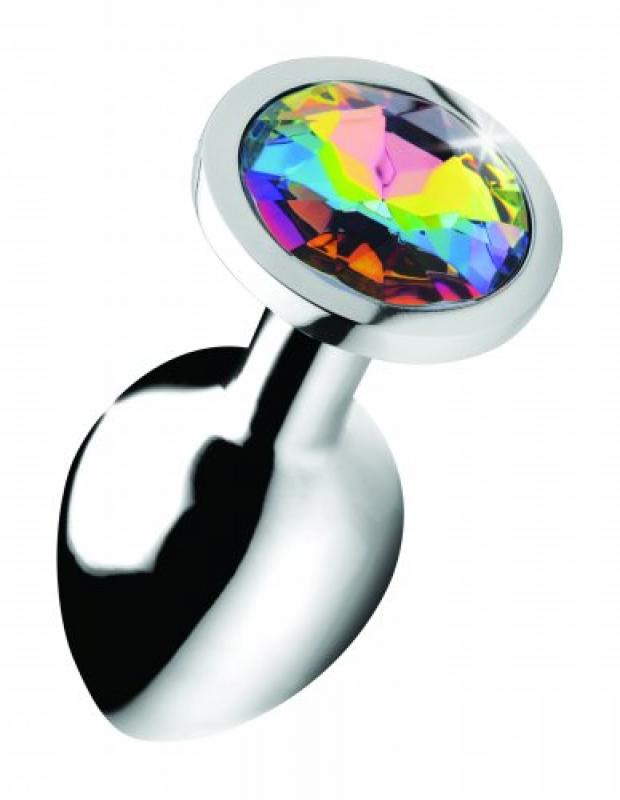 Rainbow Gem Buttplug - Middel