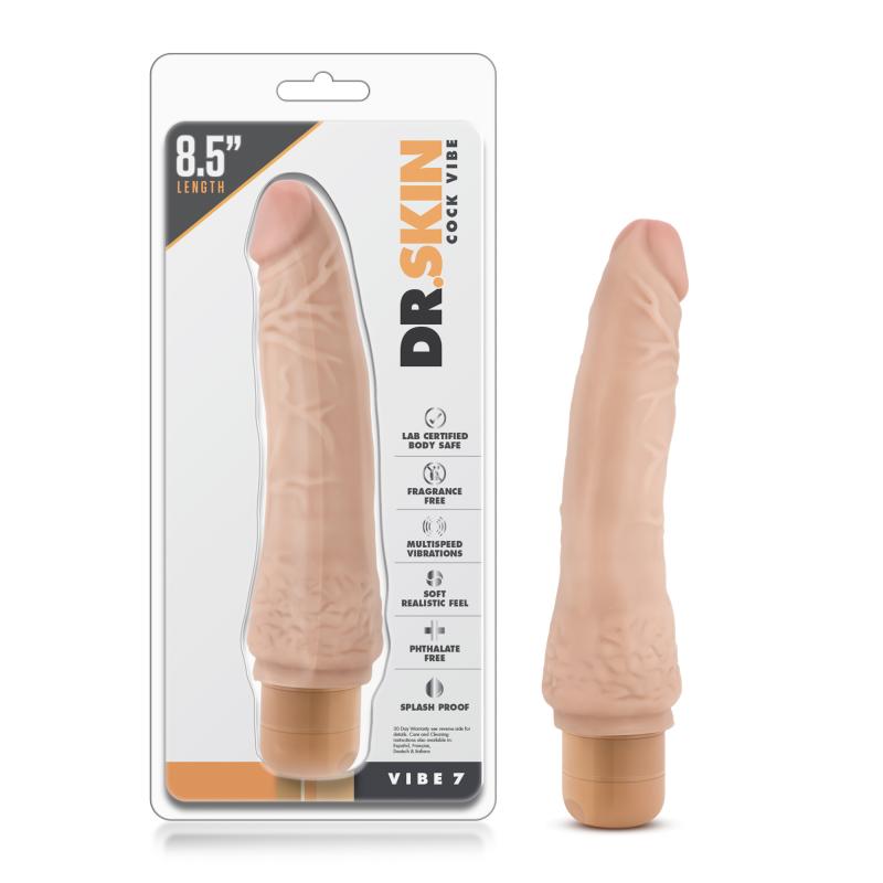 Dr. Skin - Cock Vibe no7 Vibrator - Beige