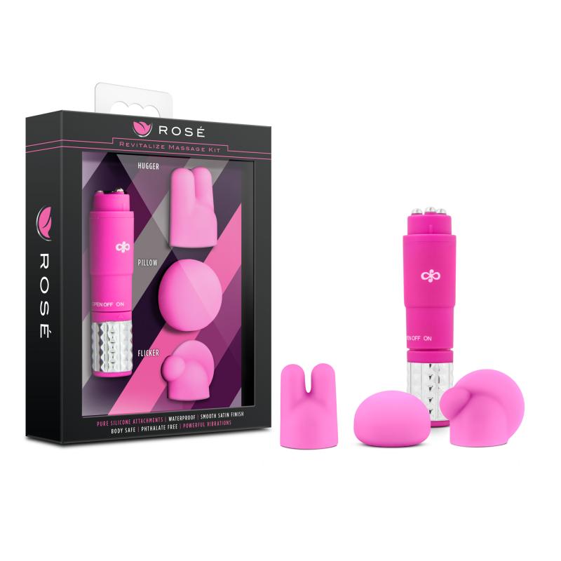 Rose - Luxe Set Met Clitoris Stimulator - Roze