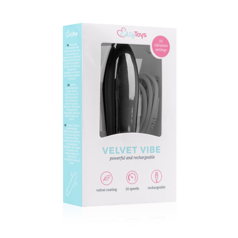 Velvet Vibe - Zwart