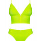 Neonia 2-delige BH Set Met Ritsje - Neon Geel