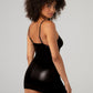 Wetlook jurk Xenna